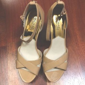 Michael kors platform heels